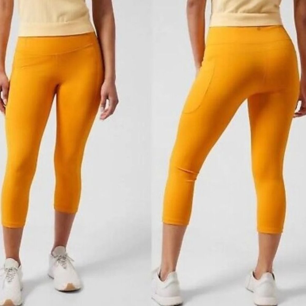 Athleta women‎ Ultimate stash II capri Size XL